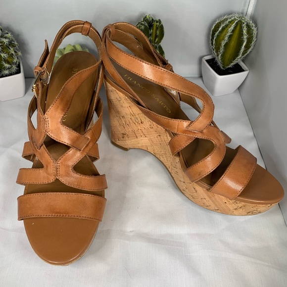 Franco Sarto Strap Wedge